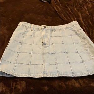 Denim skirt